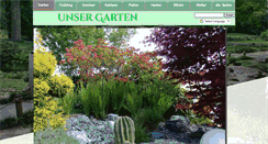 Desktop Screenshot of garten.watelet.ch